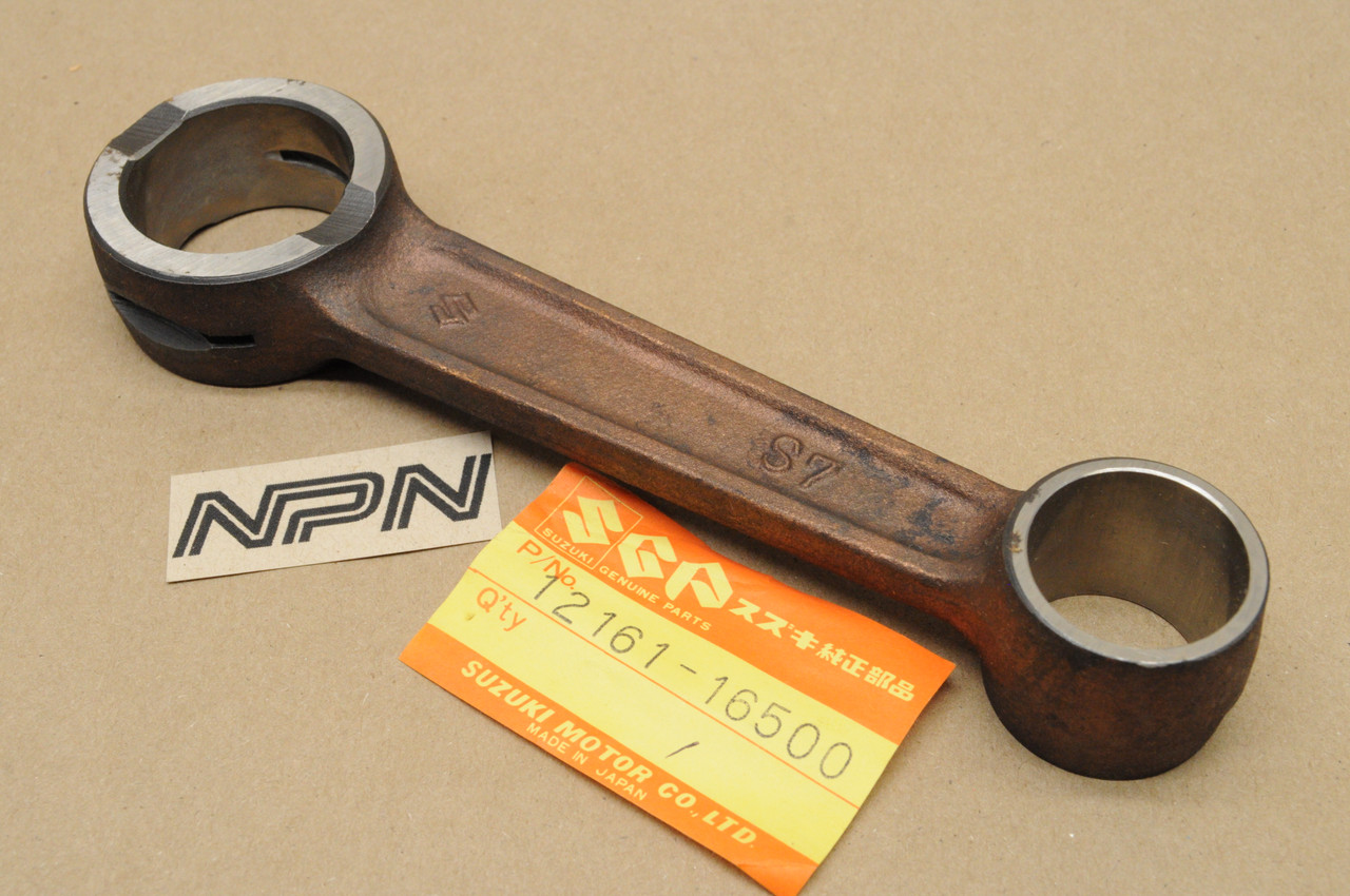 NOS Suzuki 1971-75 TM400 1972-77 TS400 Connecting Rod 12161-16500