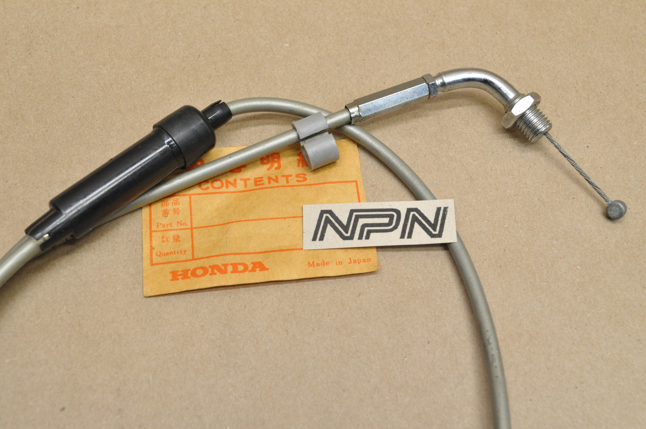 NOS Honda CL72 CL77 Throttle Cable & Clip 17910-273-000