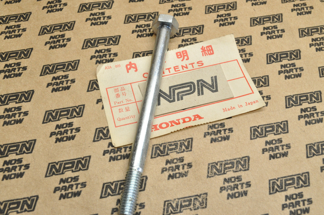 NOS Honda Z50 K0 & K1 Silver Tag Large 8 Motor Mount Bolt 8x109 92000-08109-0A