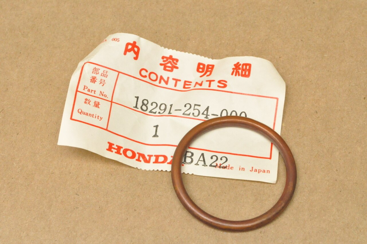 NOS Honda CA72 CA77 CB72 CB77 CL72 CL77 CB750 Exhaust Pipe Gasket 18291-254-000