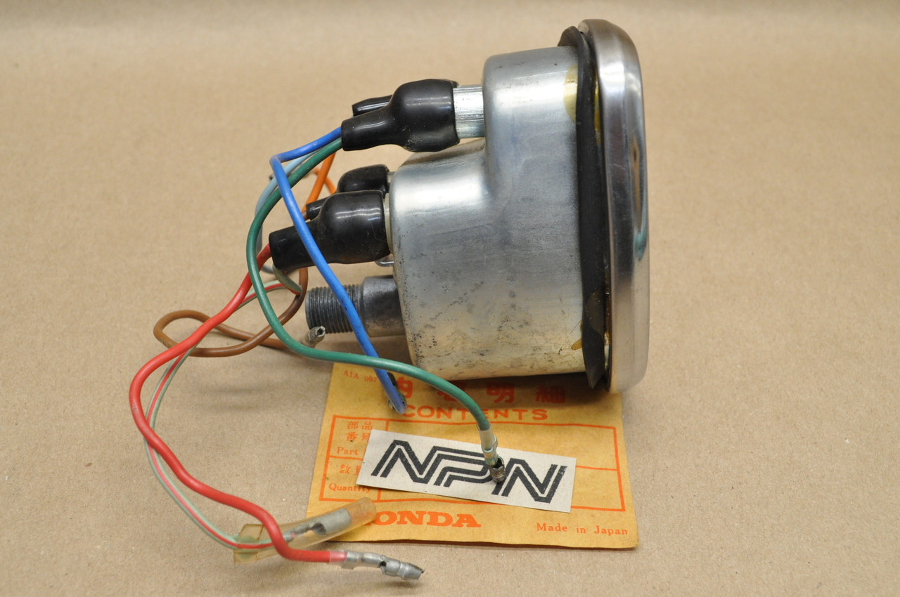 NOS Honda C70 M Speedometer MPH Odometer Meter Gauge 37200-087-761