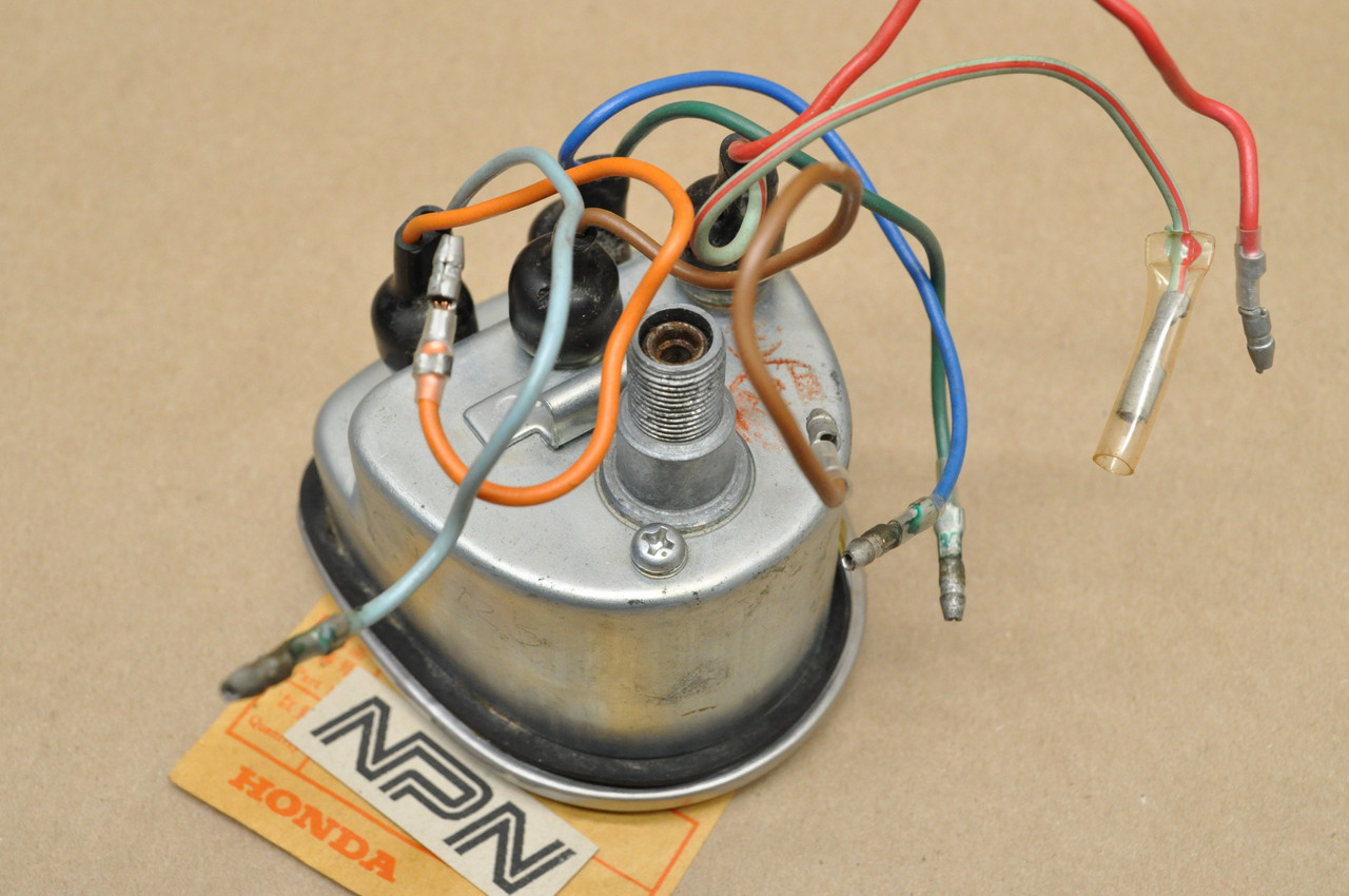 NOS Honda C70 M Speedometer MPH Odometer Meter Gauge 37200-087-761