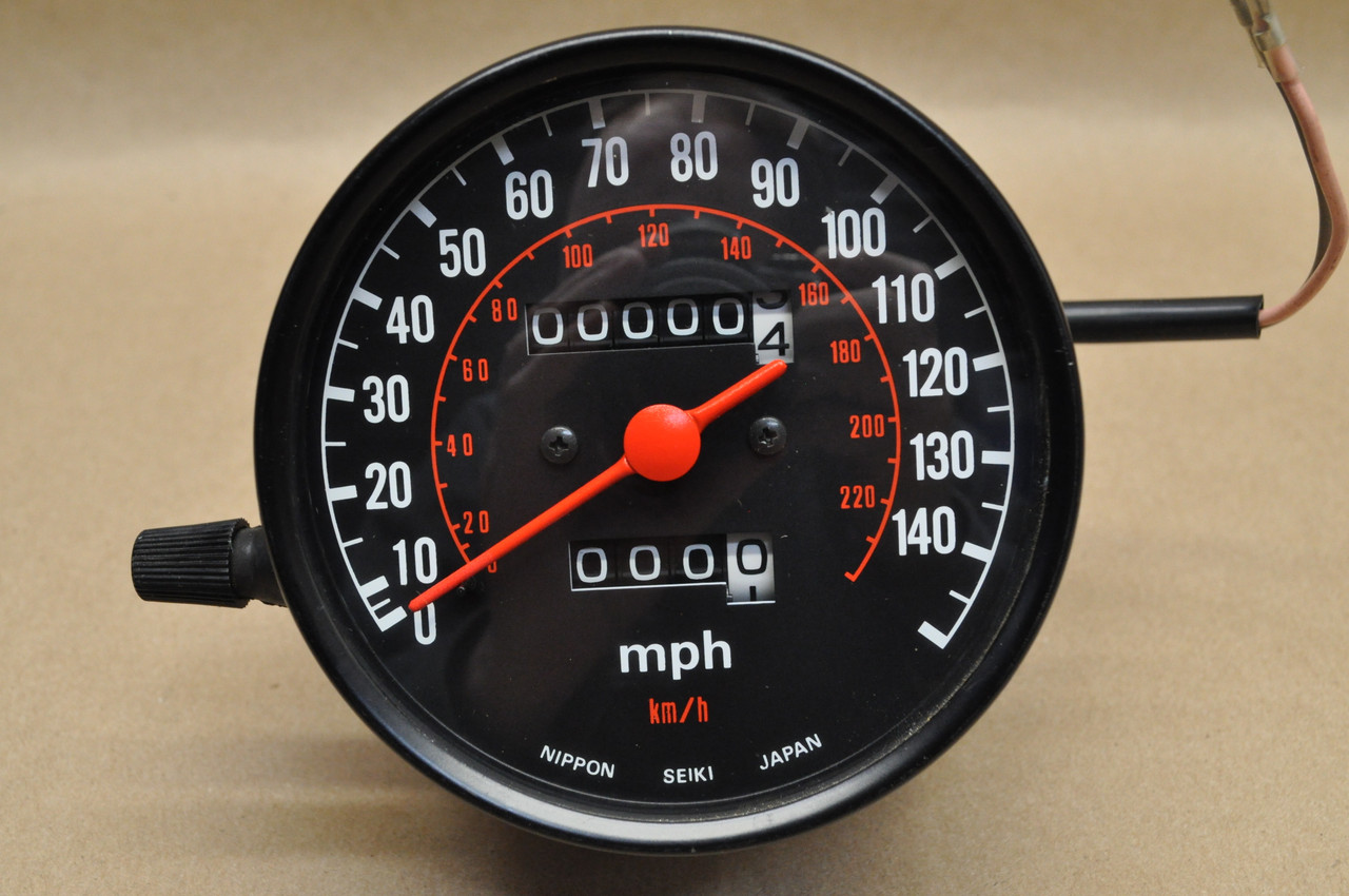 NOS Honda 1978 GL1000 Gold Wing Speedometer MPH KMH Gauge 37200-431-671