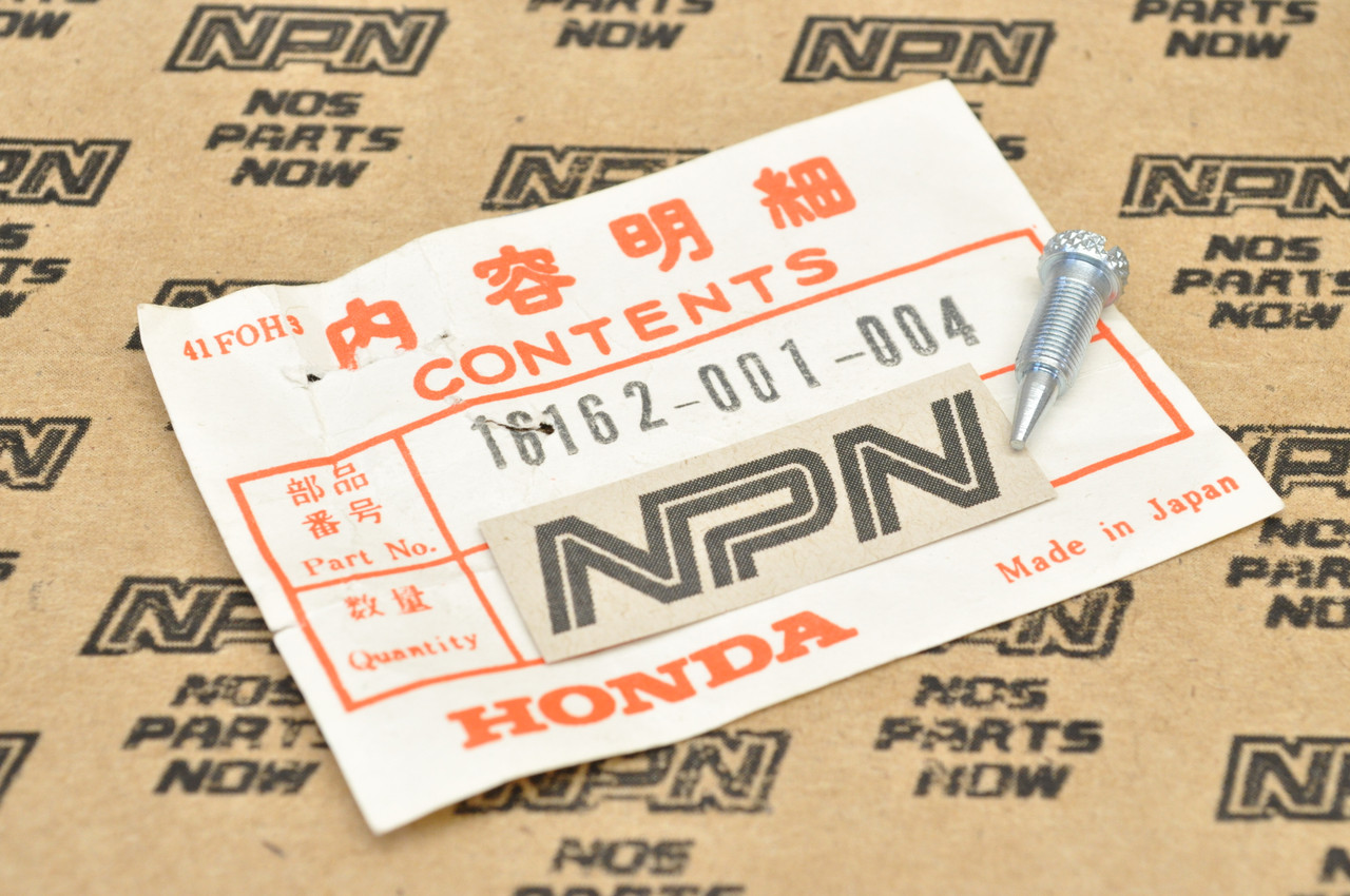 NOS Honda CA100 C100 C102 CA102 C105 T CA105T Carburetor Air Screw 16162-001-004