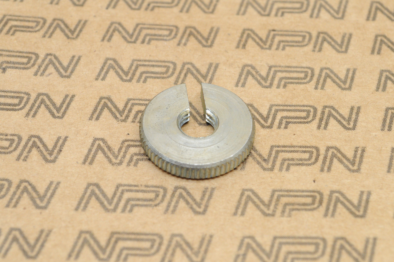 NOS Yamaha AS1 ATMX CT3 YFM350 YFM80 Clutch Brake Cable Adjuster Nut 90179-08148