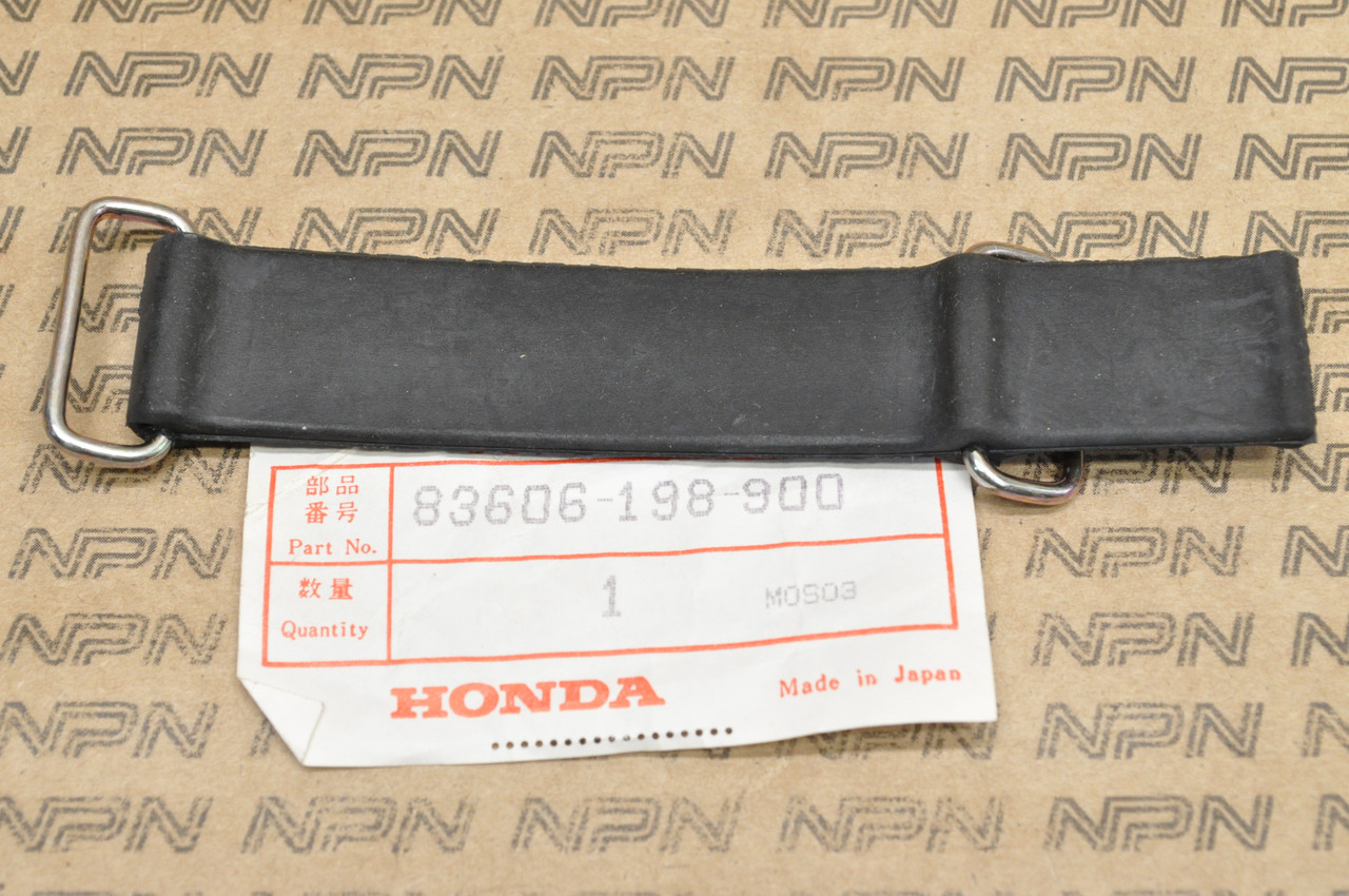 NOS Honda CB400 F GB500 VT1100 VTR250 Tool Box Strap Band 83606-198-900