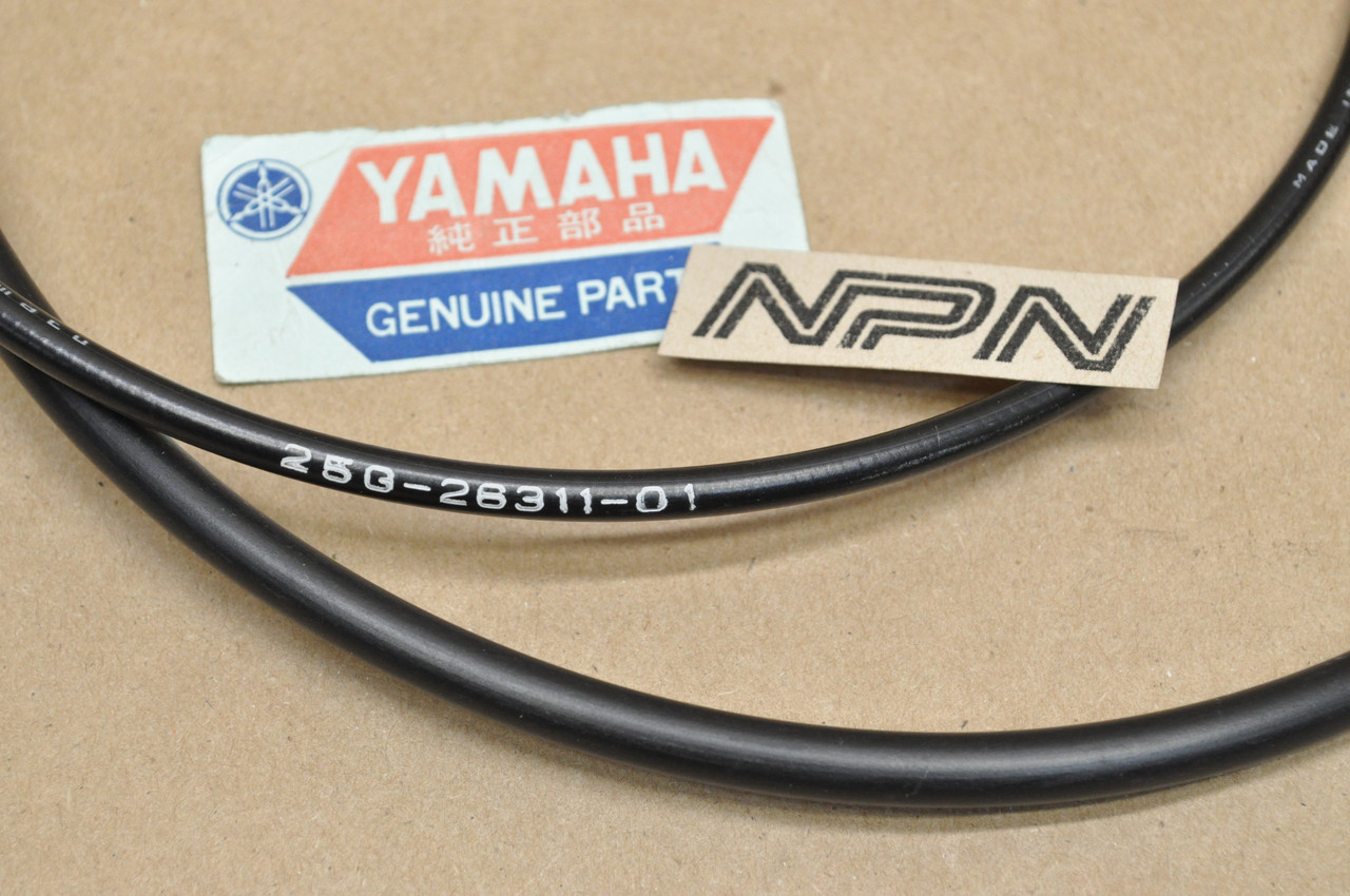 NOS Yamaha 1983-85 XC180 Riva Throttle Cable 25G-26311-01