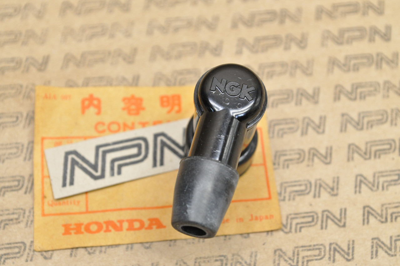 NOS Honda CT70 Z50 Silver Tag CL70 SL90 NGK Spark Plug Boot Cap 30700-259-810