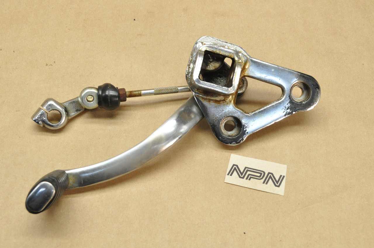 Vtg OEM Honda 1982 VF750 C V45 Magna Gear Shift Pedal Lever Arm Bracket 24700-MB1-000