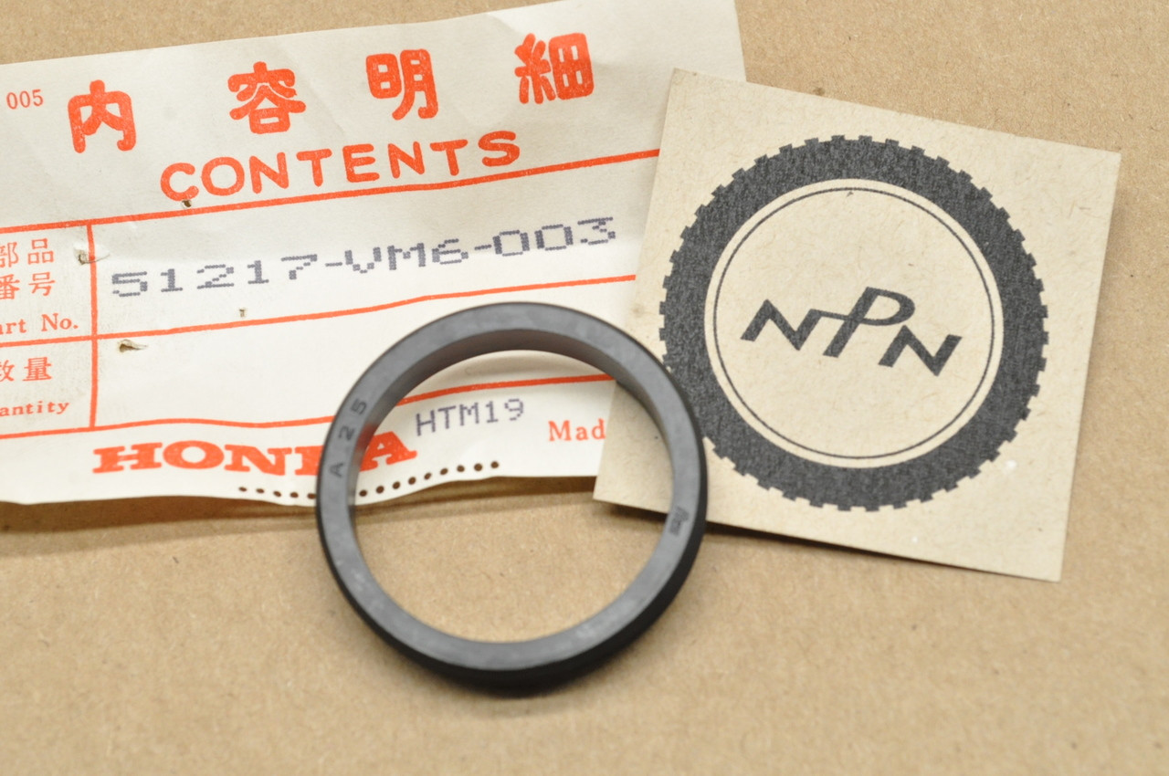 NOS Honda 1985-86 TRX125 Fourtrax Front Kingpin Dust Seal 51217-VM6-003