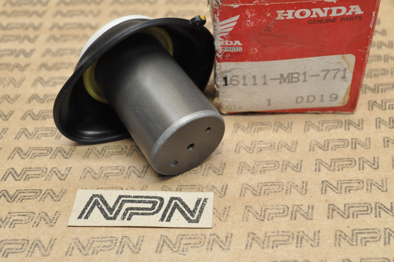 NOS Honda VF500 VF700 VF750 Piston Vacuum Slide Diaphragm 16111-MB1-771