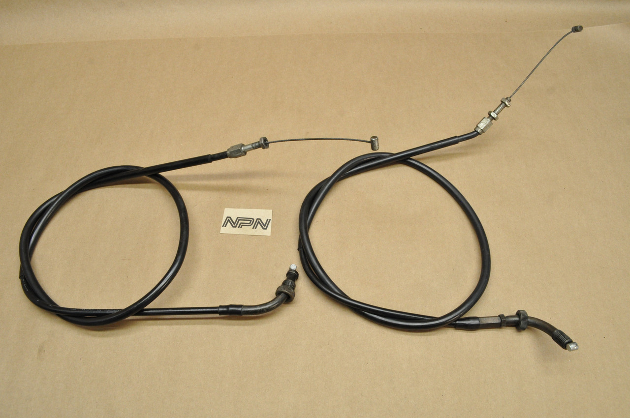 Vintage Honda 1982-83 VF750 C V45 Magna Throttle Cable A & B 17920-MB1-000