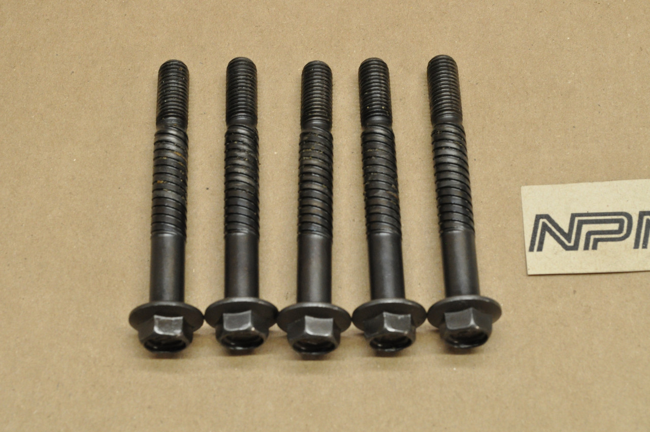 Vtg OEM Honda VF1000 VF700 VF750 V45 Cylinder Block Bolt 9x78 Qty5 90014-MB0-010