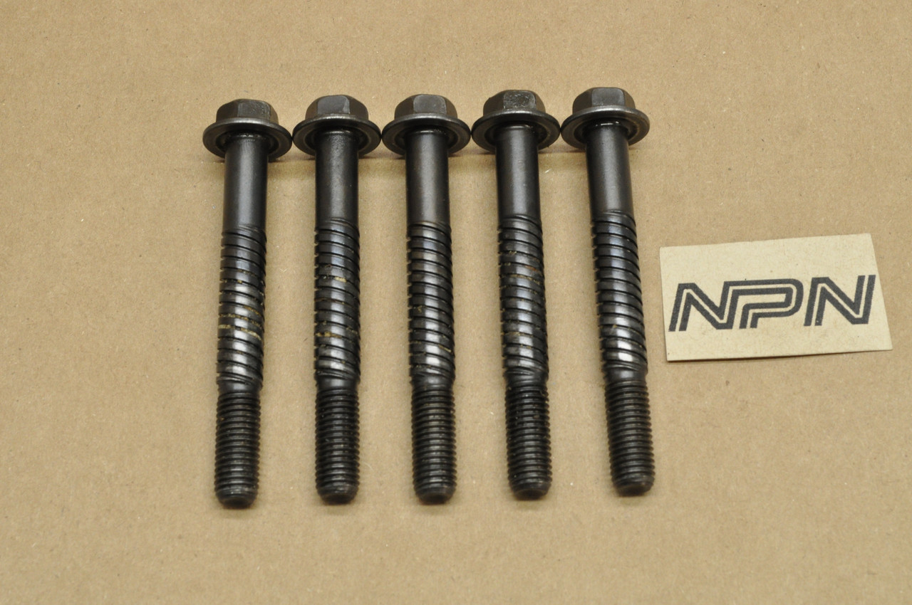 Vtg OEM Honda VF1000 VF700 VF750 V45 Cylinder Block Bolt 9x78 Qty5 90014-MB0-010