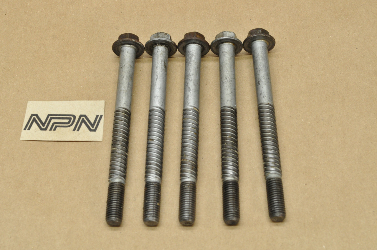 Vtg OEM Honda VF1000 VF700 VF750 V45 Cylinder Block Bolt 9x78 Qty5 90016-MB0-000