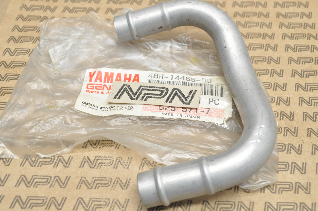 NOS Yamaha 1984-85 RZ350 Carburetor Intake Joint Crossover Air Pipe 48H-14465-00