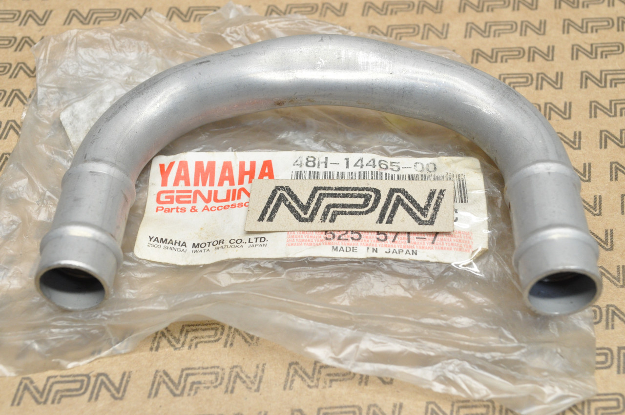 NOS Yamaha 1984-85 RZ350 Carburetor Intake Joint Crossover Air Pipe 48H-14465-00
