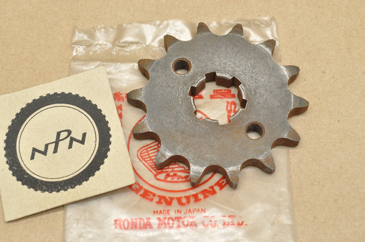 NOS Honda CB92 Front Drive Chain Sprocket 14T 23801-206-000