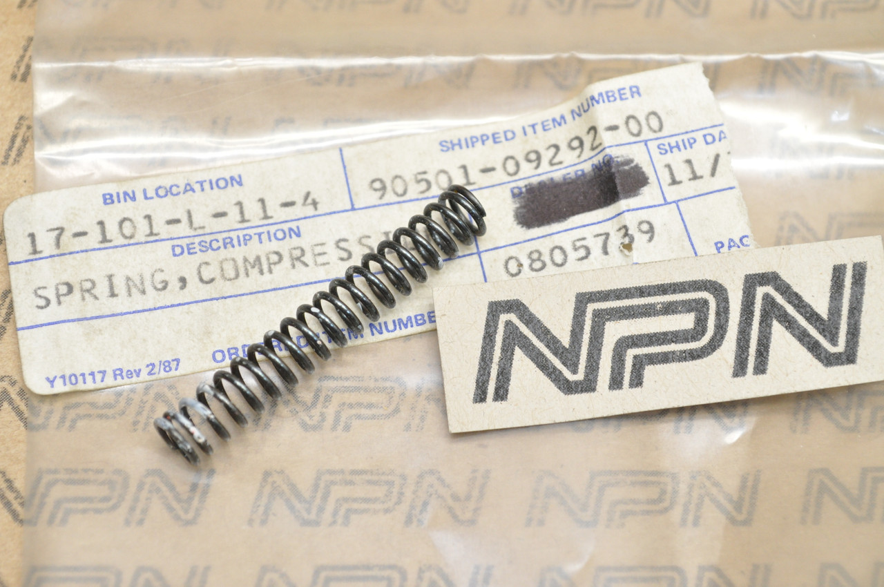 NOS Yamaha DT80 GT1 GT80 GTMX MX80 RD60 RX50 YZ50 YZ80 Spring 90501-09292