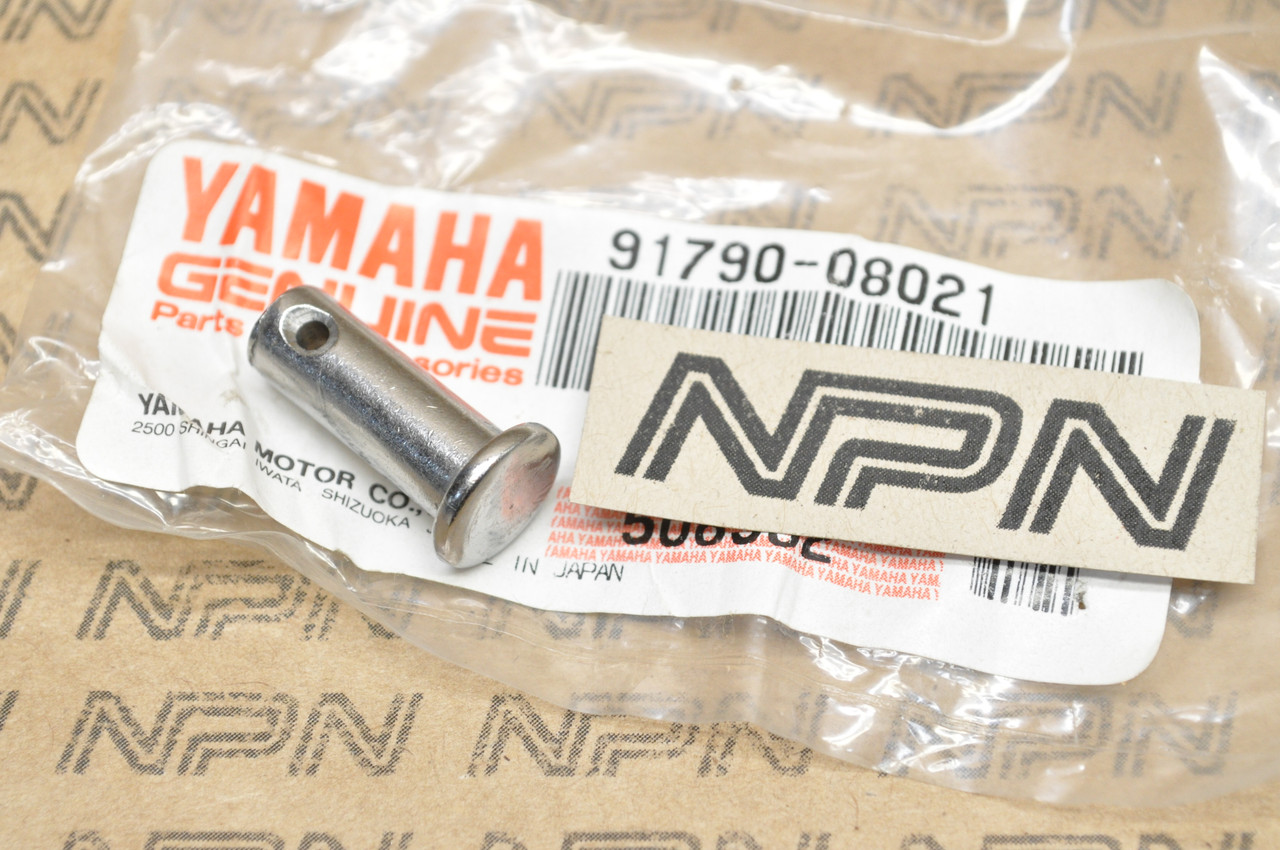 NOS Yamaha YZ125 YZ250 YZ490 Brake Pedal & Rod Joint Clevis Pin 91790-08021