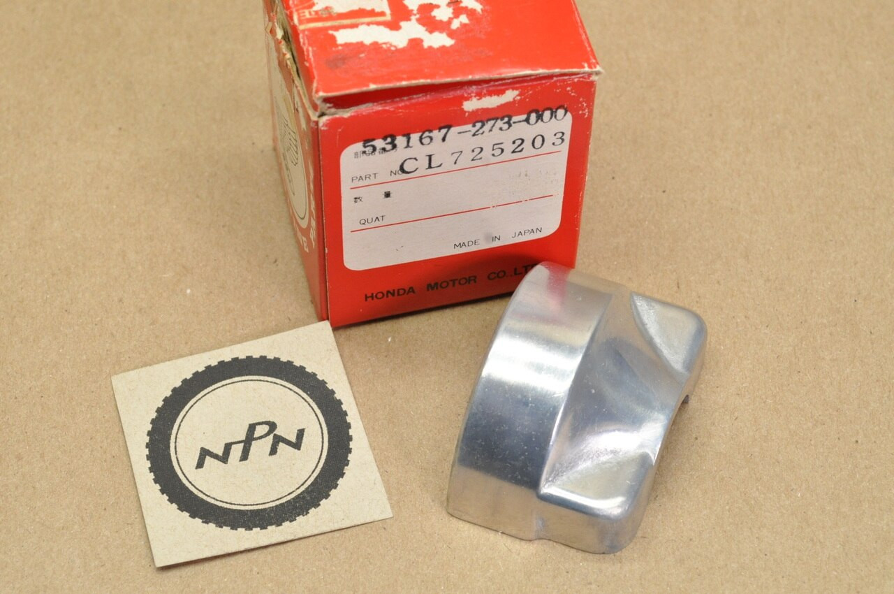 NOS Honda CL160 CL72 CL77 Right Throttle Grip Upper Housing 53167-273-000