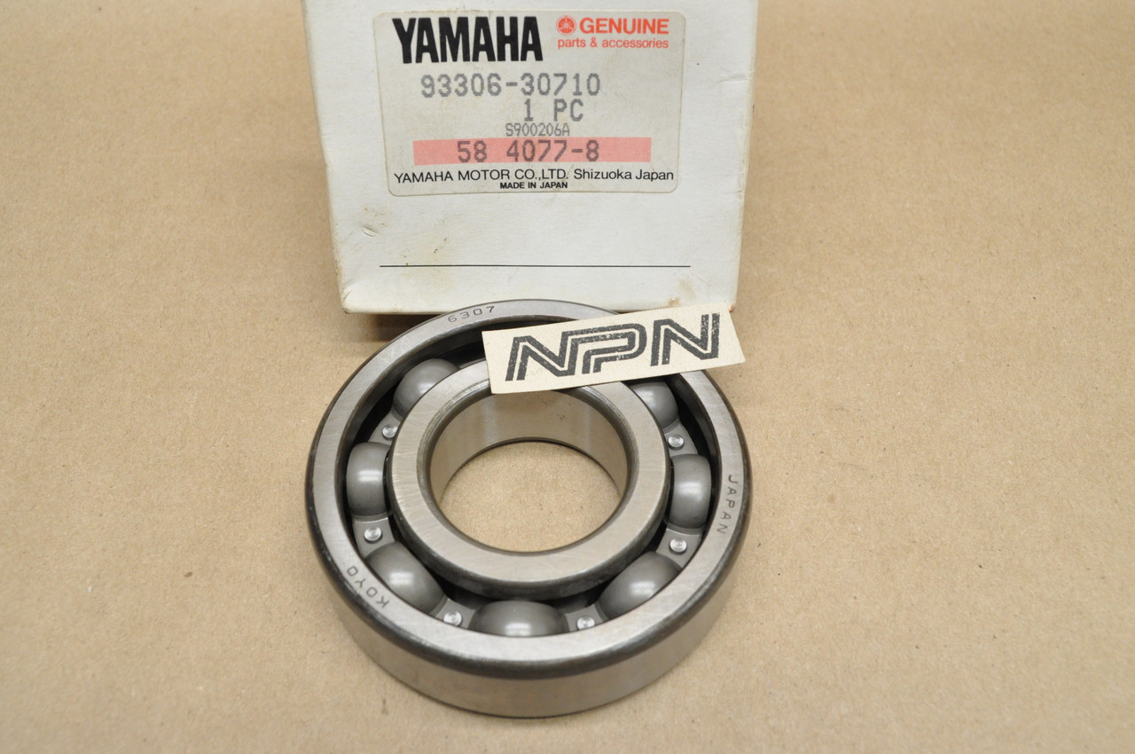 NOS Yamaha 1990 XT600 Crank Shaft Ball Bearing 93306-30710