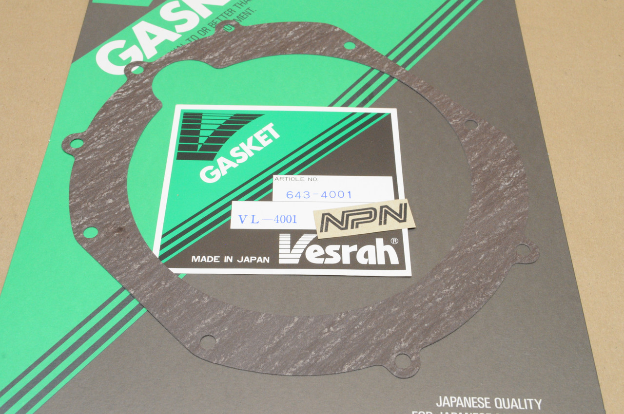 NOS Kawasaki KZ1000 Police KZ900 Z1 Vesrah Clutch Cover Gasket 14046-024