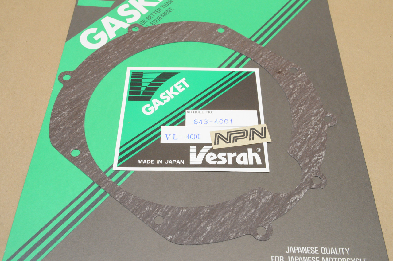 NOS Kawasaki KZ1000 Police KZ900 Z1 Vesrah Clutch Cover Gasket 14046-024