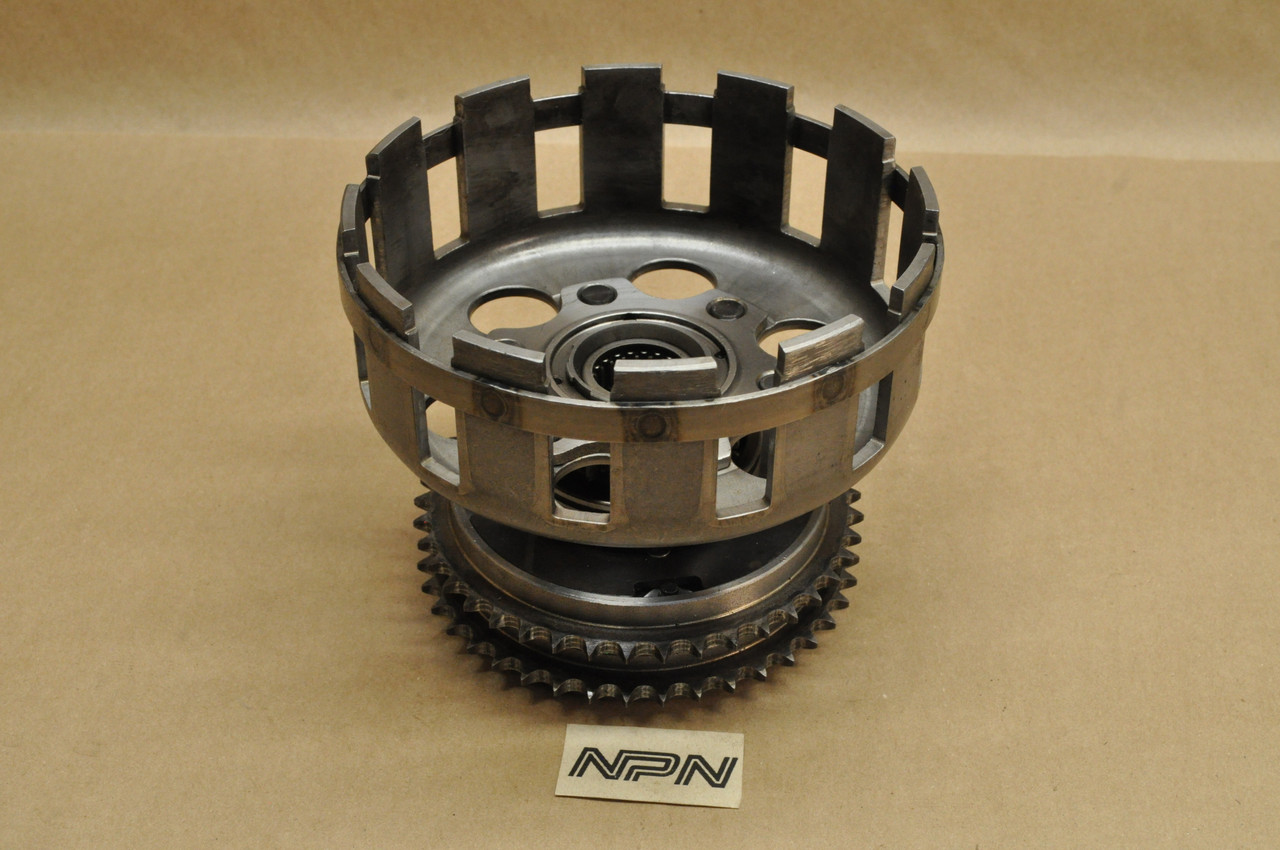 Vtg OEM Honda CB750 F CB750K Four Clutch Basket w/ Drive Sprocket 23110-392-000