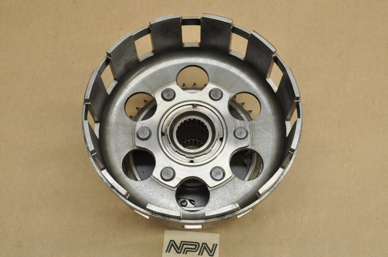 Vtg OEM Honda CB750 F CB750K Four Clutch Basket w/ Drive Sprocket 23110-392-000