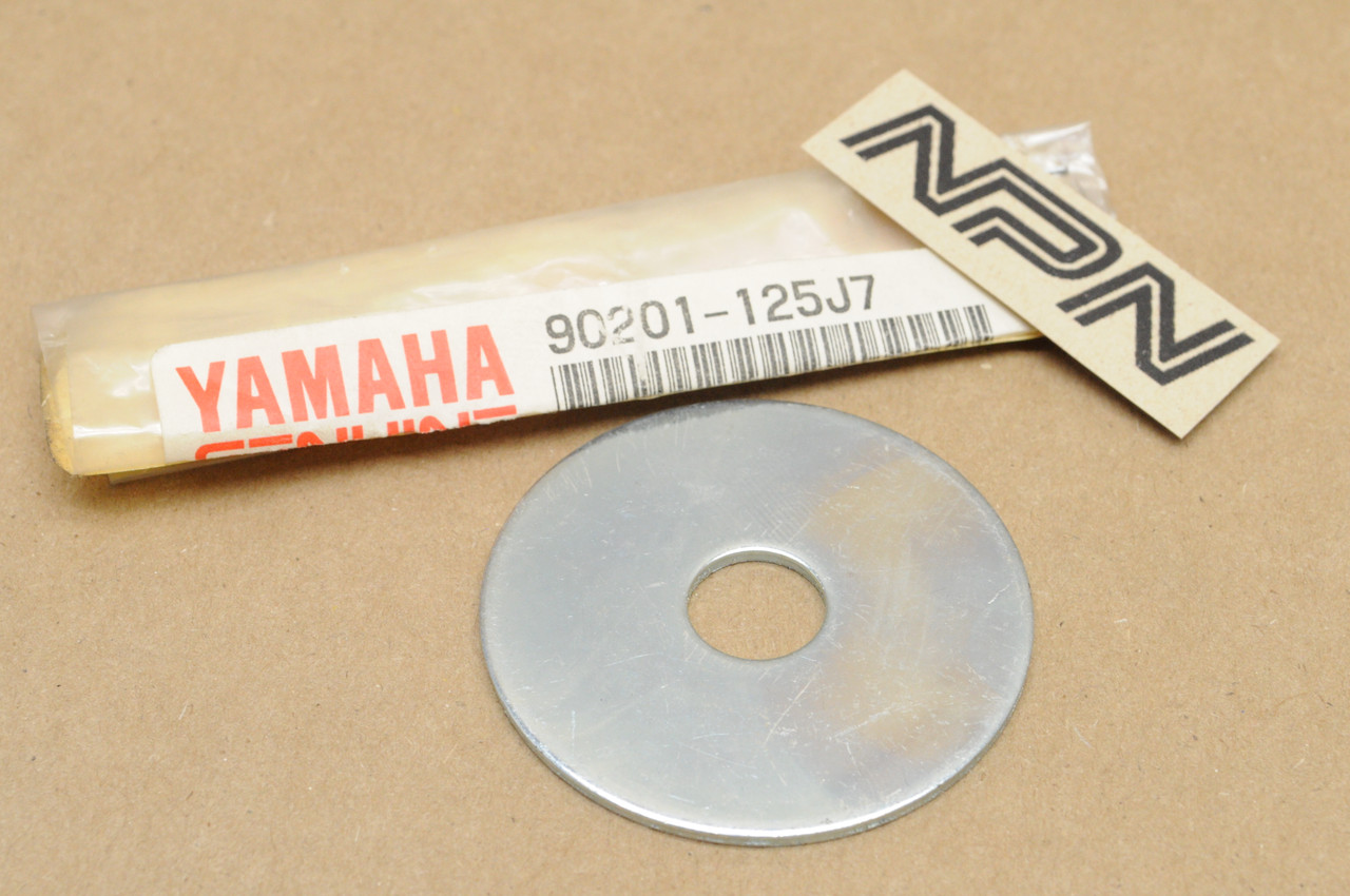 NOS Yamaha 1985-88 YFM80 1987-88 YFM100 Rear Wheel Washer Plate 90201-125J7
