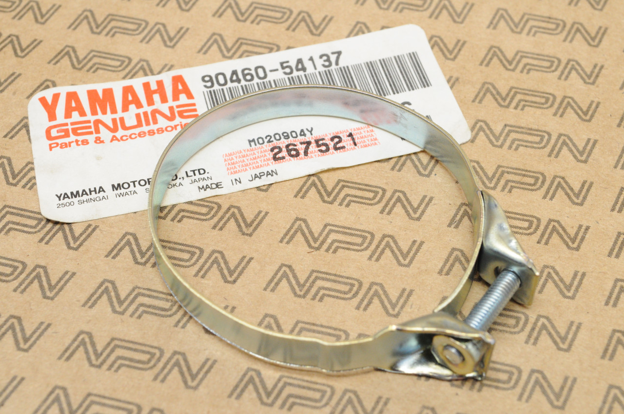 NOS Yamaha YFA1 DT1 XS1100 XT250 Carburetor Intake Hose Clamp 90460-54137