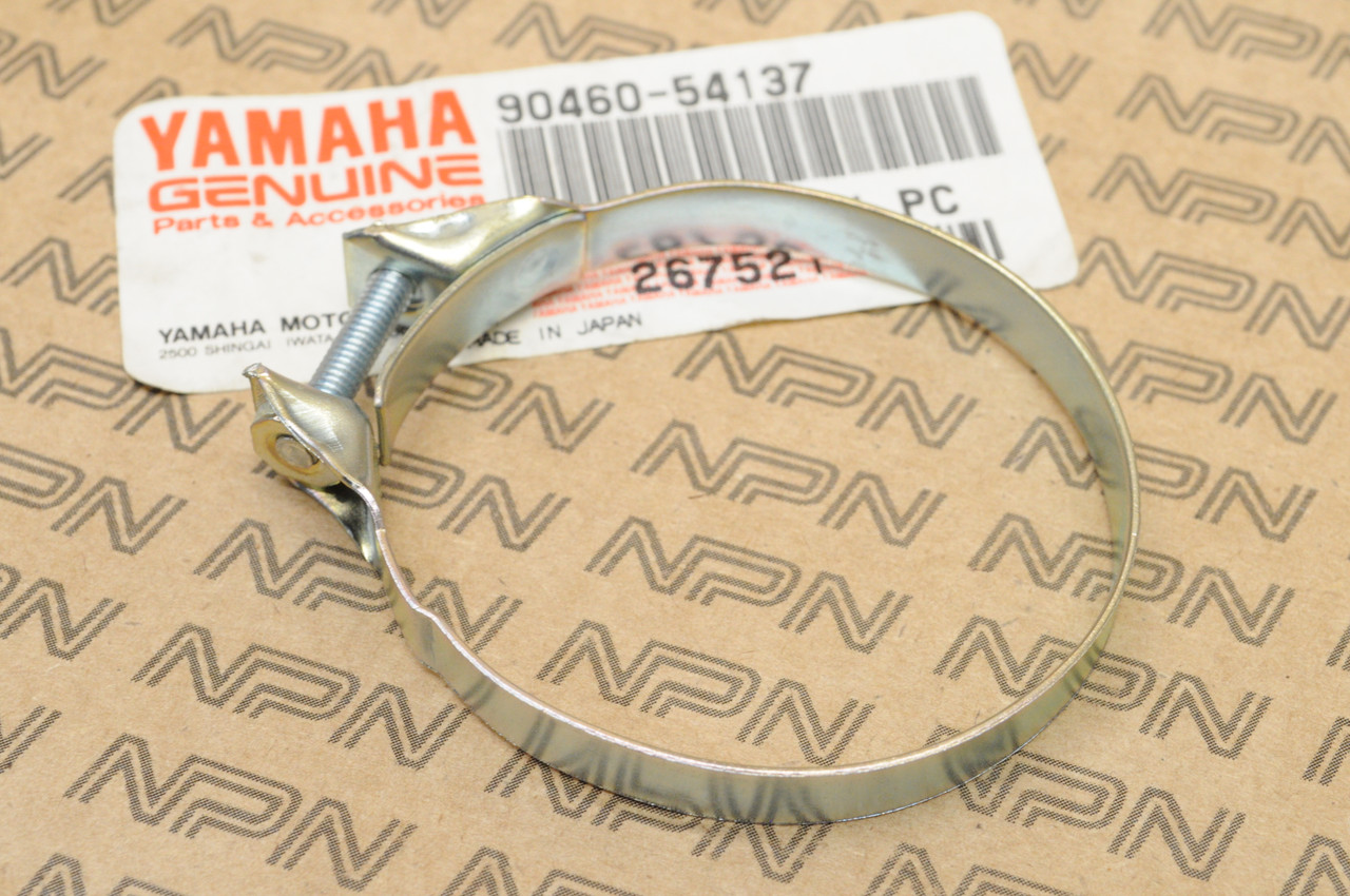 NOS Yamaha YFA1 DT1 XS1100 XT250 Carburetor Intake Hose Clamp 90460-54137
