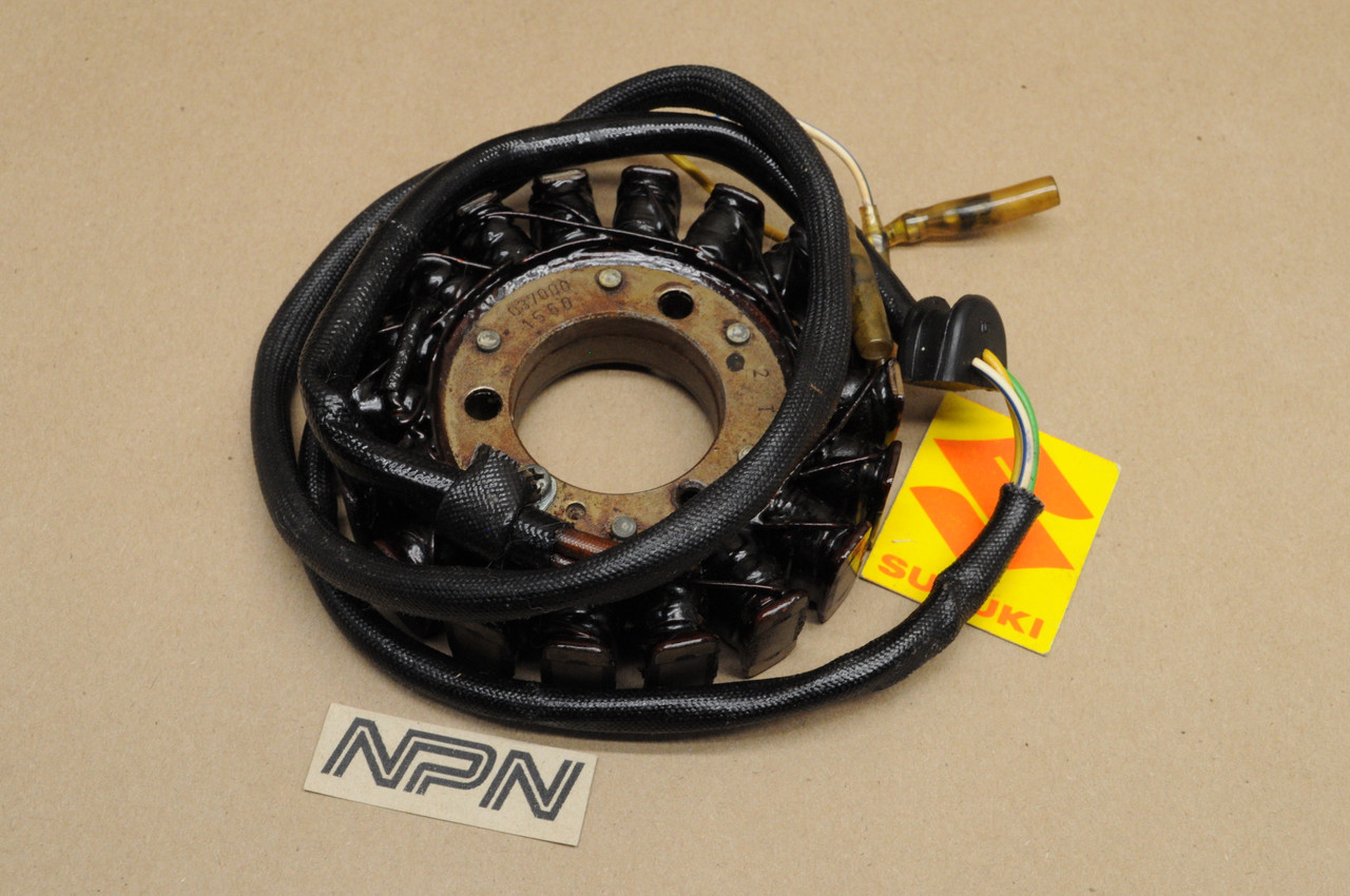 NOS Suzuki 1980-81 GS1000 Stator Magneto Flywheel Alternator Assy 31400-49011
