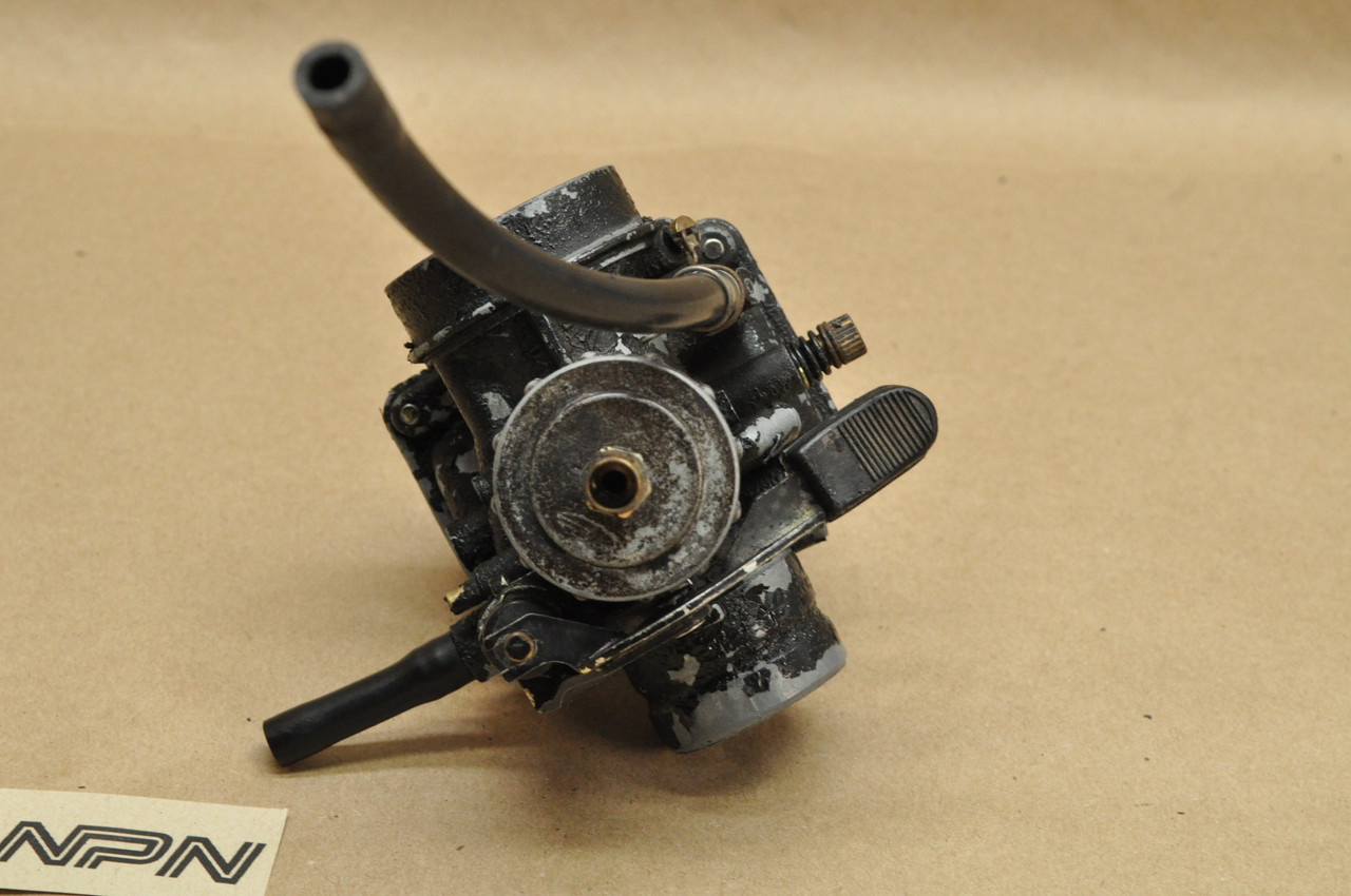 Vtg OEM Yamaha 1973-75 RD350 Left Carburetor Black Assembly 360 A1 360-14102-02