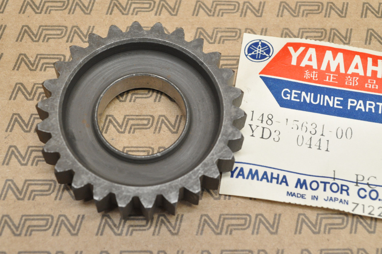 NOS Yamaha 1962-64 YD3 YDT1 Clutch Kick Pinion Gear 26T 148-15631-00