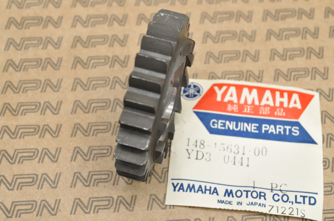 NOS Yamaha 1962-64 YD3 YDT1 Clutch Kick Pinion Gear 26T 148-15631-00