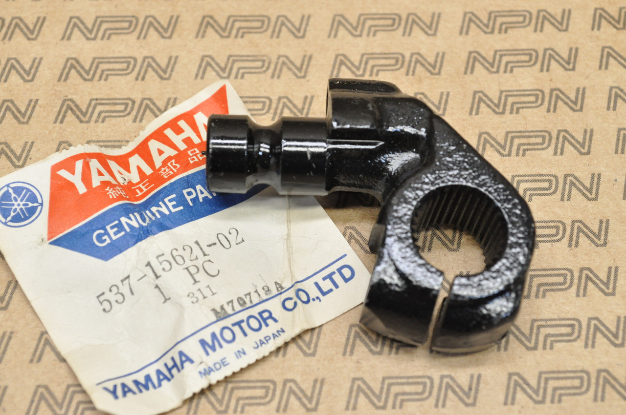 NOS Yamaha 1976 MX125 YZ125 Kick Start Starter Crank Boss 537-15621-02