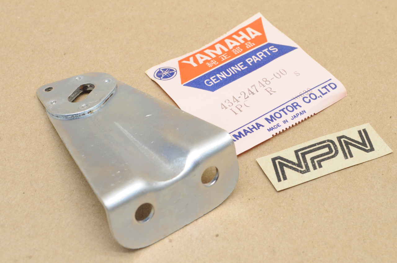 NOS Yamaha 1974 TY250 Seat Bracket 434-24748-00
