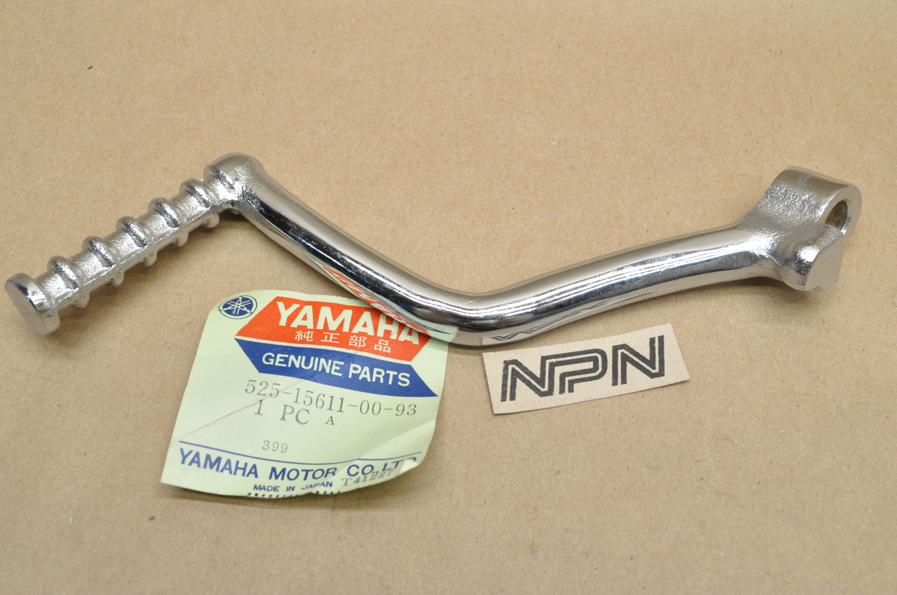 NOS Yamaha 1975-76 TY175 Kick Start Lever Pedal Crank Arm 525-15611-00-93