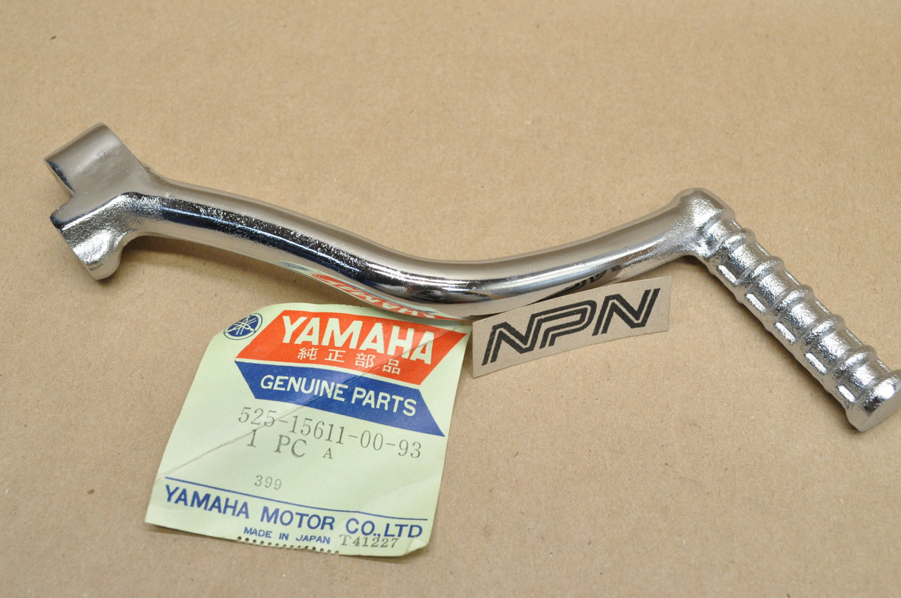 NOS Yamaha 1975-76 TY175 Kick Start Lever Pedal Crank Arm 525-15611-00-93