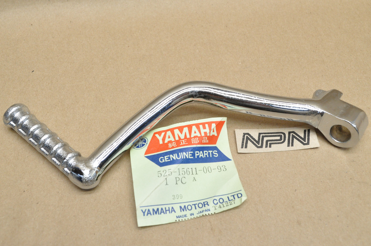 NOS Yamaha 1975-76 TY175 Kick Start Lever Pedal Crank Arm 525-15611-00-93