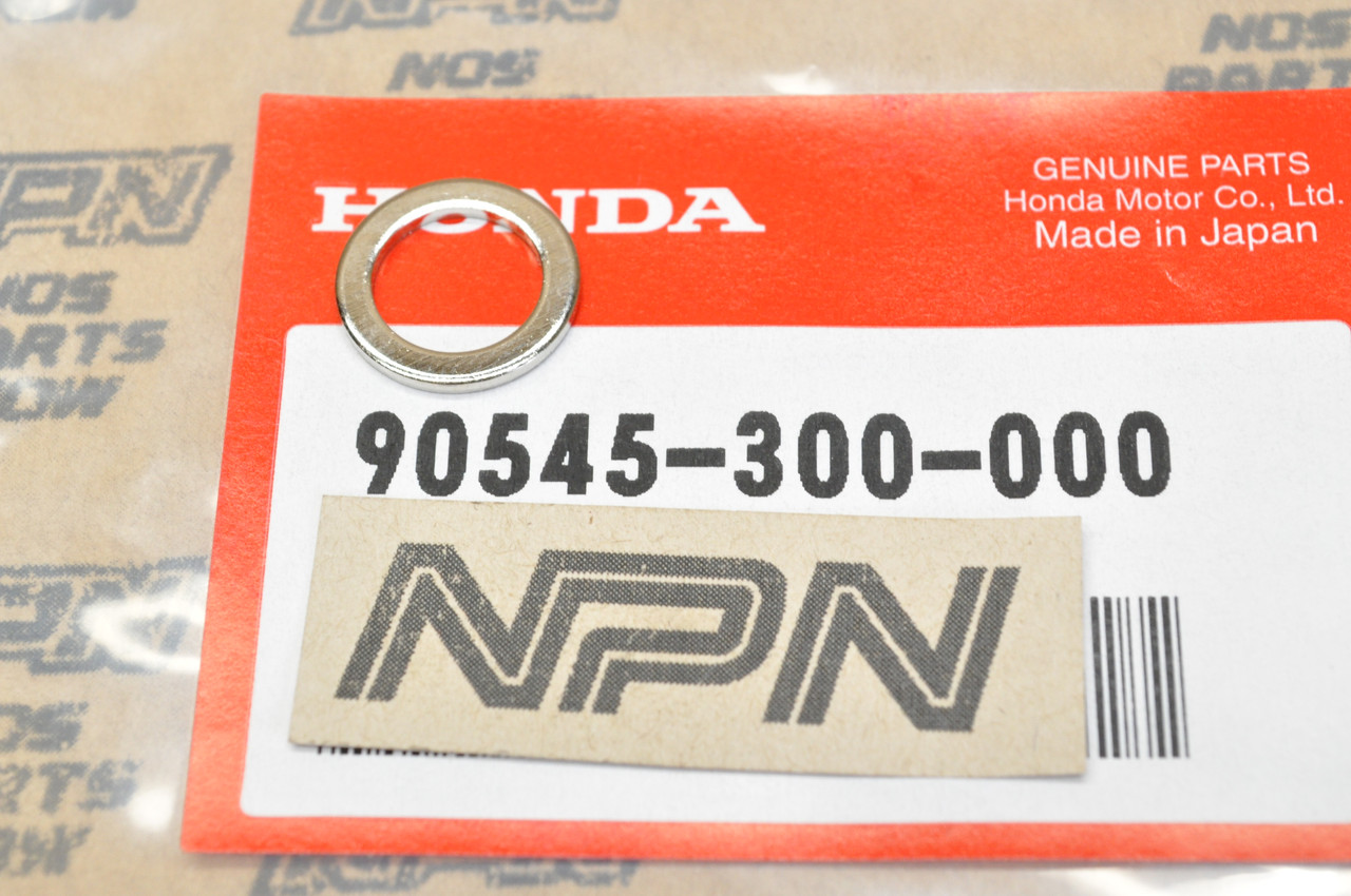 NOS Honda ATC250 ATC350 CB1000 CB350 CB450 CB500 Oil Bolt Washer 90545-300-000