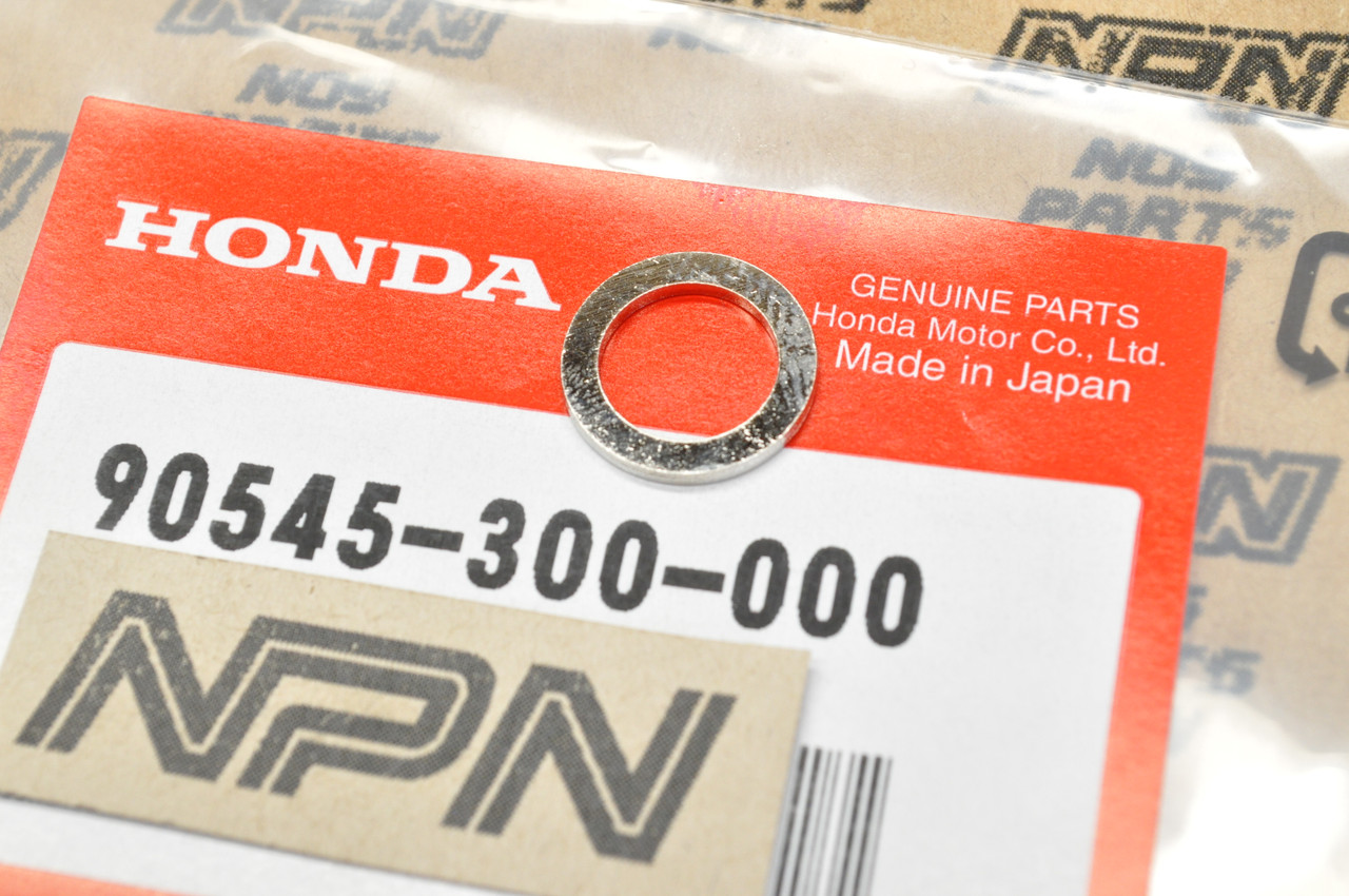 NOS Honda ATC250 ATC350 CB1000 CB350 CB450 CB500 Oil Bolt Washer 90545-300-000