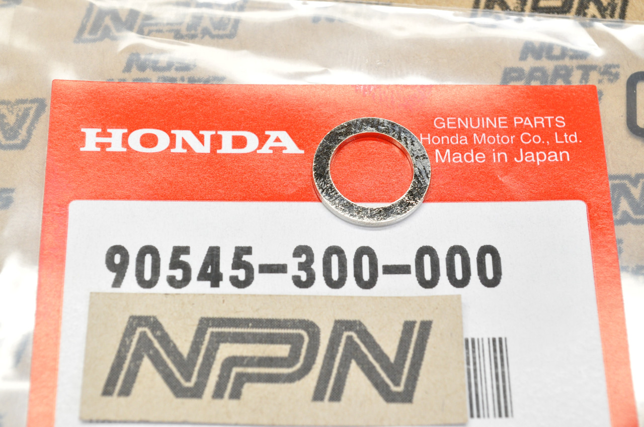 NOS Honda ATC250 ATC350 CB1000 CB350 CB450 CB500 Oil Bolt Washer 90545-300-000