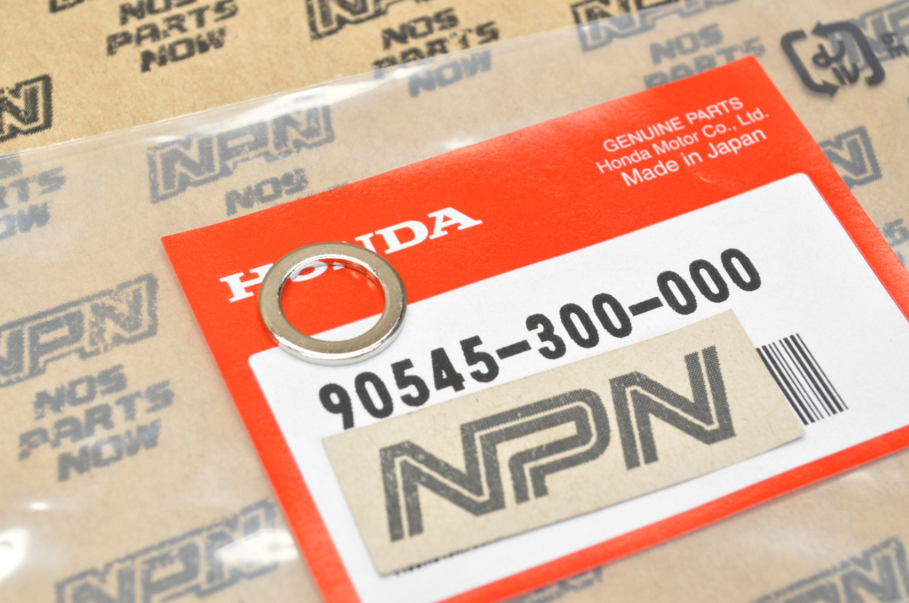 NOS Honda ATC250 ATC350 CB1000 CB350 CB450 CB500 Oil Bolt Washer 90545-300-000