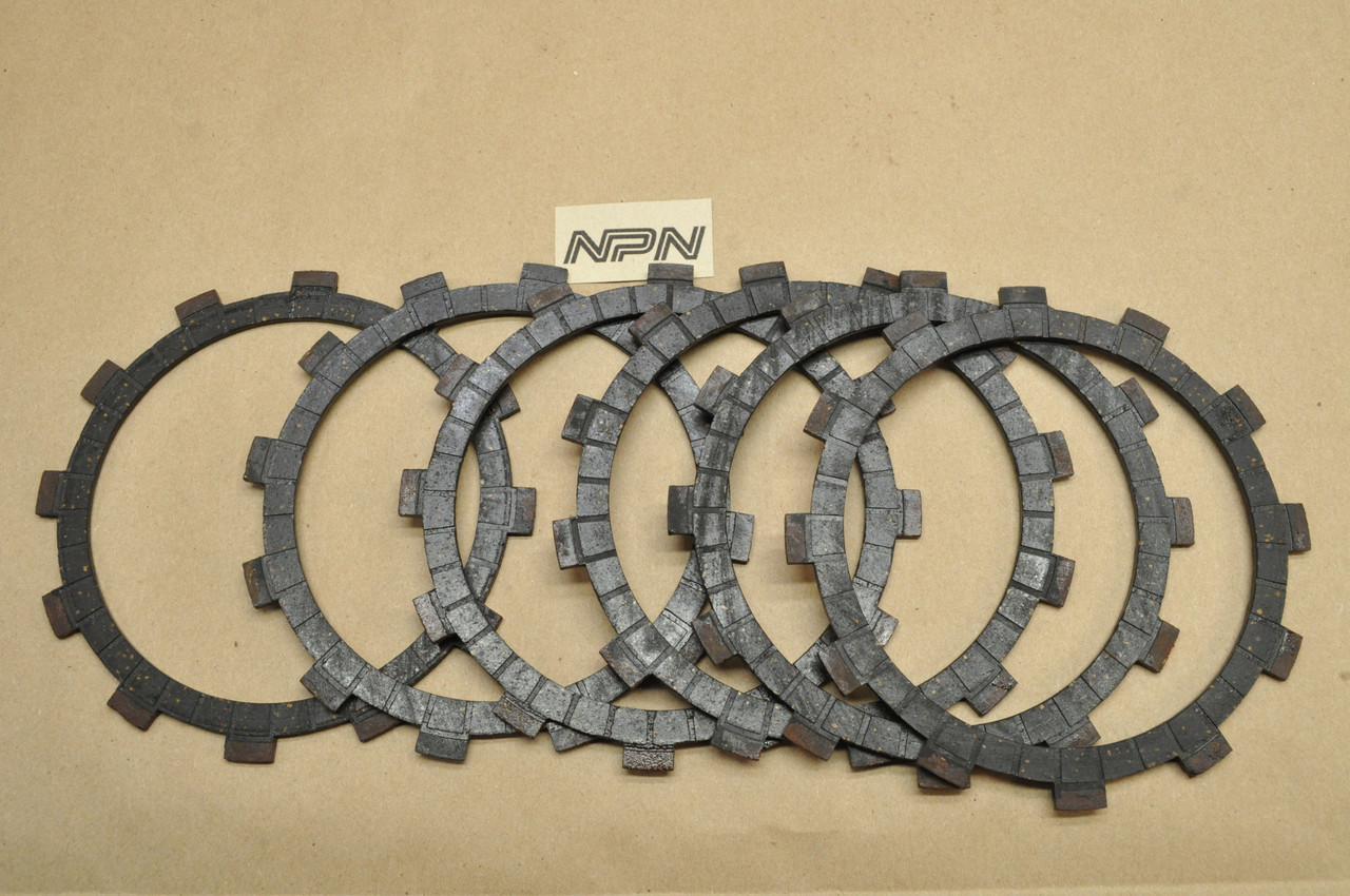 Vtg OEM Yamaha RD250 RD350 RD400 TY250 Clutch Friction Plate Qty6 360-16321-00