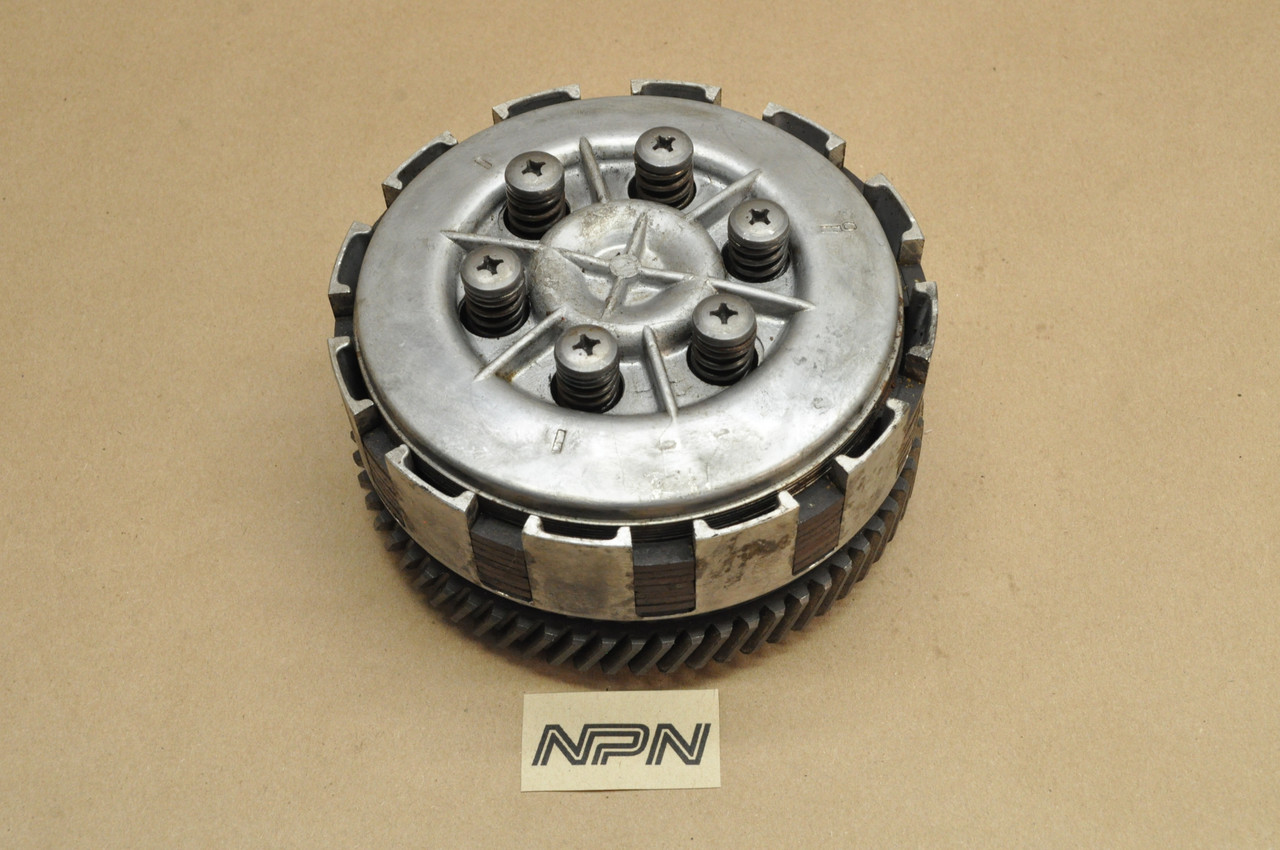 Vintage OEM Yamaha 1973-75 RD350 Clutch Basket Disc Plate Assembly 360-16301-01