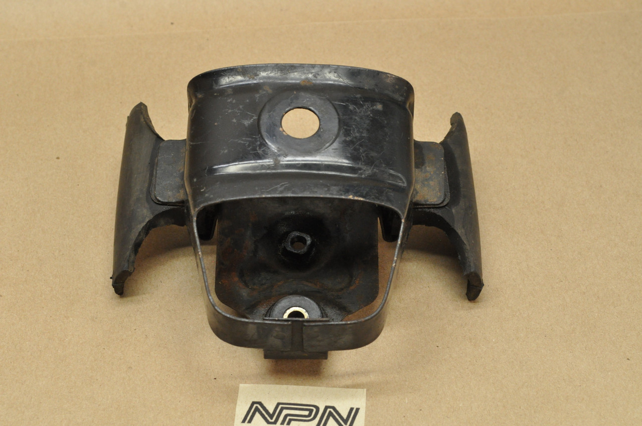 Vtg OEM Yamaha DS7 R5 RD250 RD350 Tool Box w/ Mount Rubber Damper 278-21170-00-33