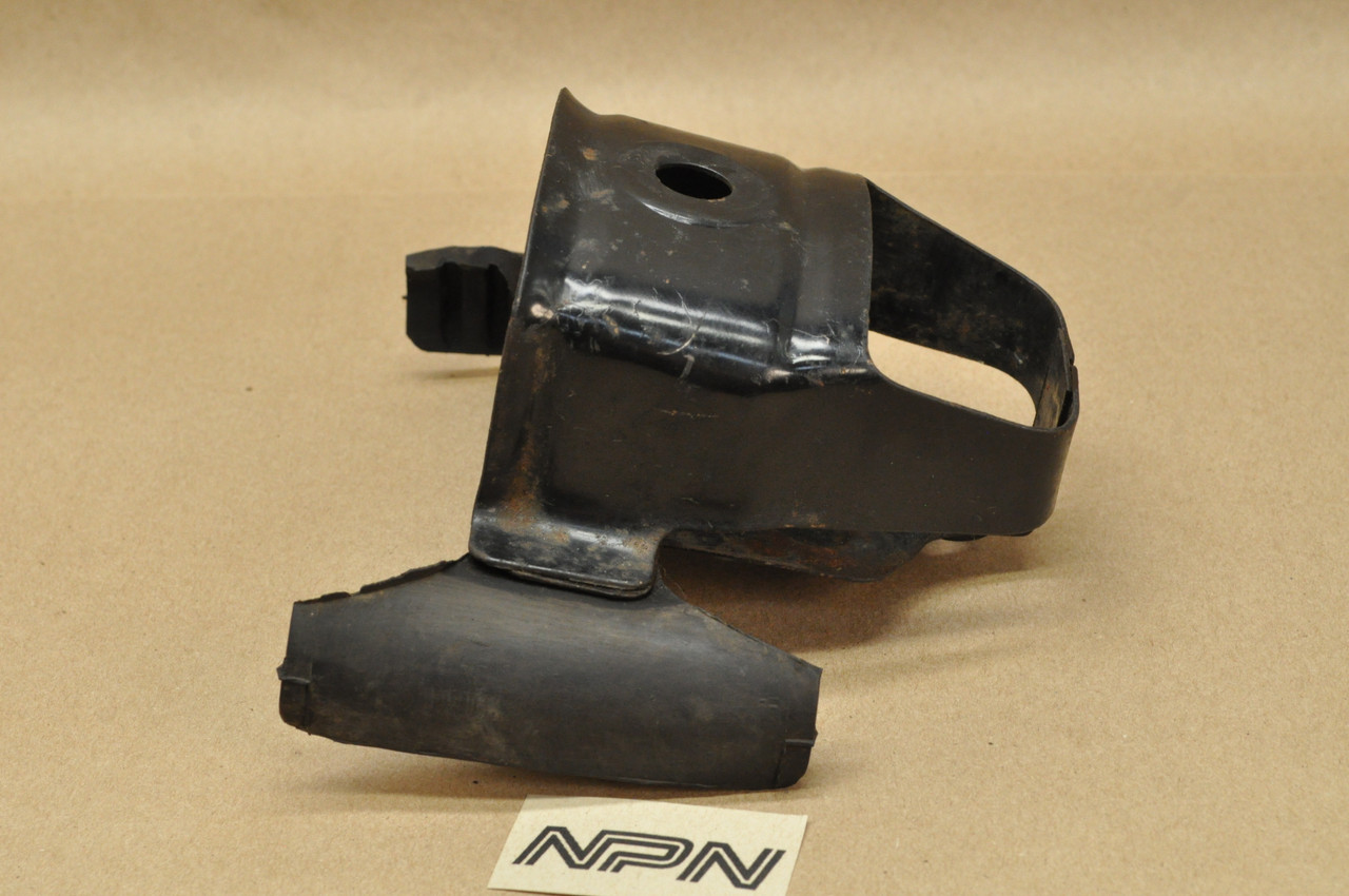 Vtg OEM Yamaha DS7 R5 RD250 RD350 Tool Box w/ Mount Rubber Damper 278-21170-00-33